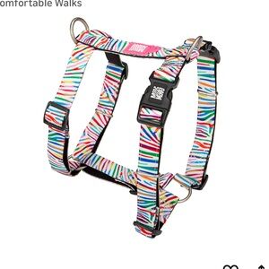 Max & Molly “Magic Zebra” Comfort Fit Dog Harness — Size S